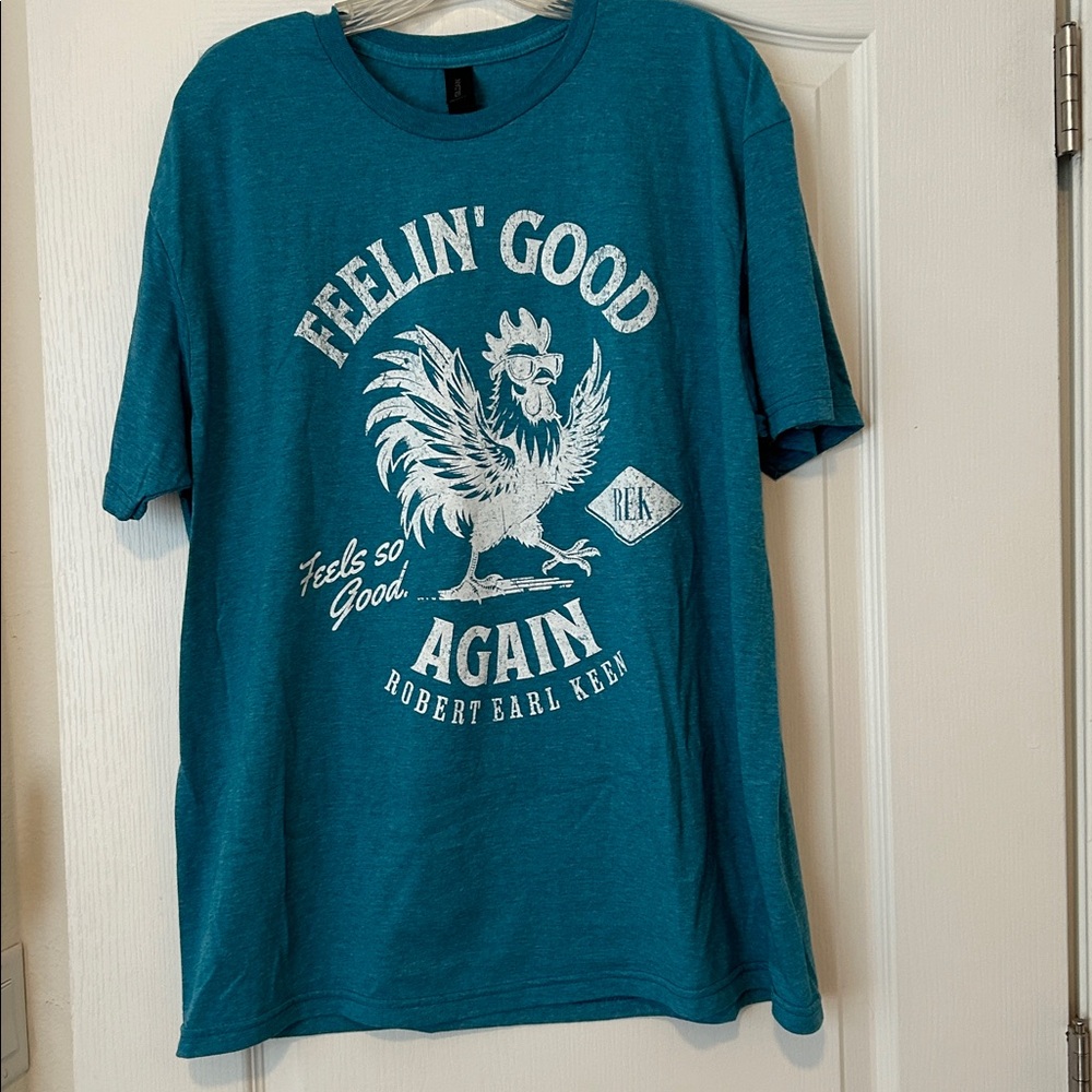 Gildan Softstyle Blue T-Shirt -Robert Earl King